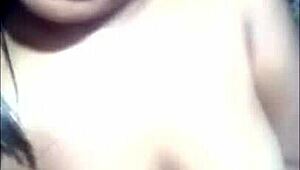 Latina Big Tits Girl Masturbates, Wants Cum Call