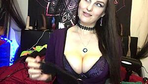 hey check out my bdsm toy collection in this vlog 😈 i've got all these fun vibes for teasing with my tattooed big boobs as a bbw mistress