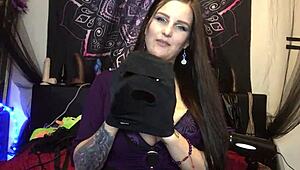 hey check out my bdsm toy collection in this vlog 😈 i've got all these fun vibes for teasing with my tattooed big boobs as a bbw mistress