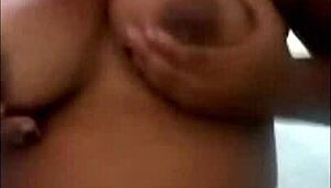 Latina Big Tits Girl Masturbates, Wants Cum Call