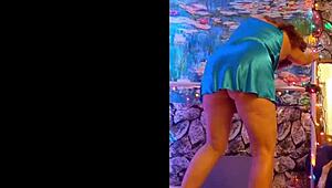 hotwife steffi dances pussy, homemade solo masturbation with toys, big lips showing