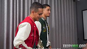 In a Latin swap, Annie Marin, Sofia Fox, Dani Clark, and Milan Rodriguez get involved.