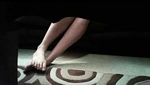 candid compilation of friends' feet in various settings