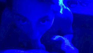 Nightclub facefuck