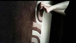 candid compilation of friends' feet in various settings