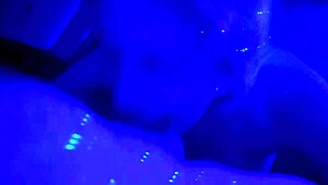 Nightclub facefuck