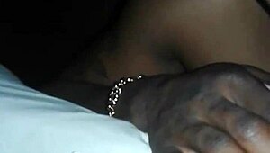 Sucking wifes toes while s