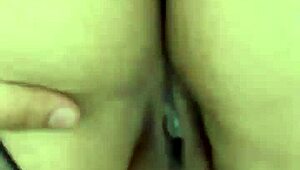 Mature blonde with big ass seduces me with lingerie and I cum inside her