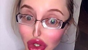 Russian accent storytelling: is her huge fetish glasses turning you on?