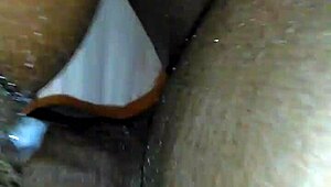 Chocolate Pussy Receives Creamy Creampie Filling