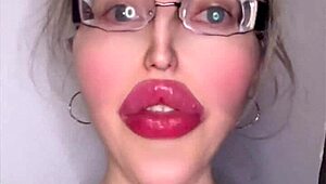 Russian accent storytelling: is her huge fetish glasses turning you on?