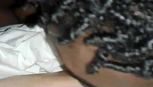 Sucking wifes toes while s