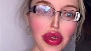 Russian accent storytelling: is her huge fetish glasses turning you on?