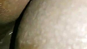 I calmly take this big black cock deep into my ass for anal creampie