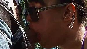 Real Behind The Scenes Outdoor Deepthroat Blowjob With Young Pov Oral And Facial