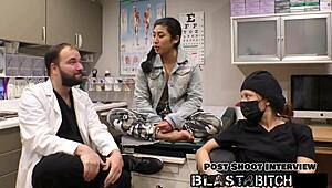 Tits Moaning In Latex Gloves Fuck