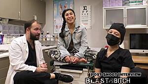 Tits Moaning In Latex Gloves Fuck