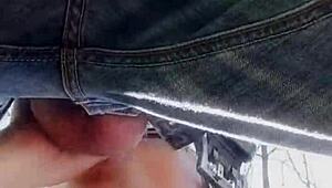 真实幕后户外深喉口交POV颜射