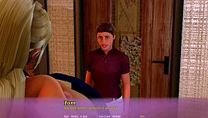 Let's Play Golden Gobs Games With Big Tits Blonde!