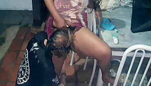 I challenged the german tattoo artist and paty bumbum in the club, who cums first loses