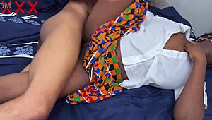 Bbc student shows huge cock to horny classmate and fucks her in dorm