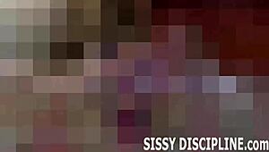 cute little 18+ sissy outfit in lingerie for femdom play