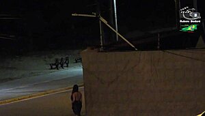 Beach Security Camera Catches Couple