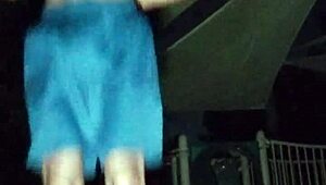 Amateur Athletic Brunette Explores Solo Workout Fantasy in Dorm with Uncle and Daddy Vibes, Looking Cute and Fit in USA Setting.