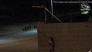 Beach Security Camera Catches Couple