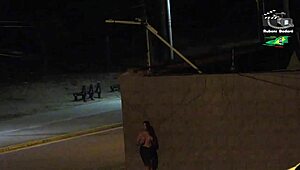 Beach Security Camera Catches Couple