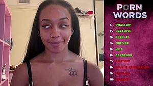 Lily Starfire gets oiled up in big ass ebony backstage action with young pornstar tits 😏