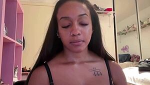 Lily Starfire gets oiled up in big ass ebony backstage action with young pornstar tits 😏