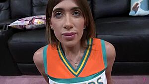 my hot friend akira angel makes my cheerleader fantasy come true in an exciting way