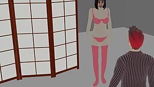 この可愛い中国人トップモデルが赤いランジェリーでソファでカメラマンを誘惑してフォトブック代をカバー！🔥