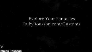 forever owned by ruby rousson, feeling that total submission vibe 😈🔒