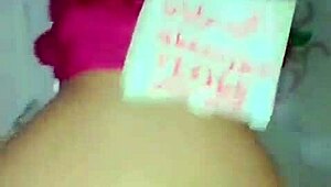 Arab Wife Shows Off Her Sexy Hot Big Ass in Wild Action!