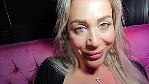 this hot blonde heads to the club for her first anal creampie and pee after deepthroat action