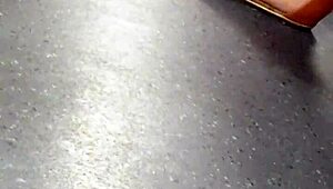 Mature Woman Displays Feet In Candid Wedges And Sandals During Everyday Hidden Footage