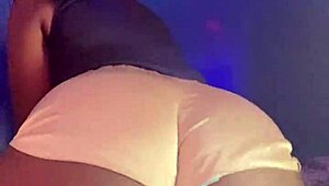 Beautiful babe reveals her pretty pussy in solo casting interview