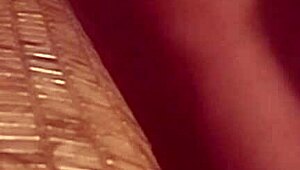 Amateur latina wife gets hard fucked in the sauna with moans and quickie orgasm handjob