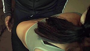 uh i think this asian babe just craves that black cock in her hairy pussy for crazy passionate interracial riding