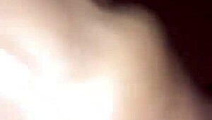 this young married latina bends over for her black lover's big cock in homemade doggystyle until facial.