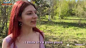 They slipped away for intense outdoor fucking whenever alone.