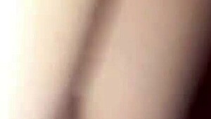 this young married latina bends over for her black lover's big cock in homemade doggystyle until facial.