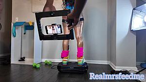 this ebony goddess gave a sloppy deepthroat blowjob, choking and gagging until he came fast on her pretty face