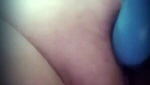 so this bbw gets caught in a wild solo session, pulling together a compilation of her dirtiest masturbation moments with toys and shaved pussy.