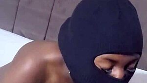 Taking That Chocolate Stick All In During Outdoor Amateur Session!