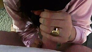 married slut blindfolded and face-fucked deep, swallowing cum to hide her cheating affair