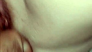 She had these huge natural tits just fingering herself as a horny wife masturbating to cum again and again