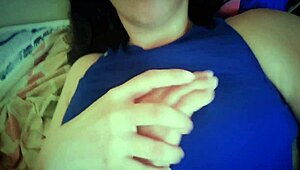 stepdaughter with shaved tight pussy begs old stepfather for rough cowgirl riding until he cums on her face in homemade video